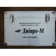 Сварочный инвертор “Дніпро-М“ ММА (MOS)250 DВ(дисплей, кейс) фото