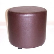 BN-003B(коричн) Банкетка/цилиндр h=370, d=390 мм, цвет коричневый, в магазин, прихожую фотография