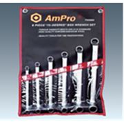 Набор ключей накидных (6 — 32 мм) 12 шт. AmPro фото