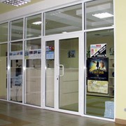 Офисные перегородки из профильных фасадных систем, офисные перегородки, Донецк
