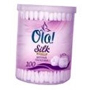 Ватные палочки Ola Silk Sense пластик 100 шт. фото