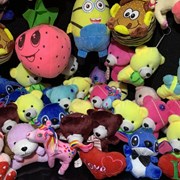 Мягкие игрушки Эконом - Микс 100 шт. для торговых автоматов фото