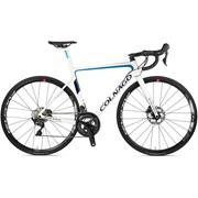 Велосипед шоссе Colnago V3 Disc Shimano Ultegra Fulcrum Racing 600 DB (MKWH) (50s белый-синий) фото
