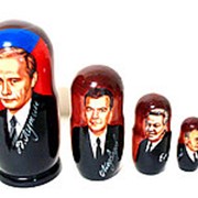 Матрешка Президенты России фото