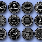 Изготовление многоцветных печатей методом флеш-технологии фото