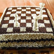 Торт тематический Шахматы №0041 код товара: 3-0041 фотография