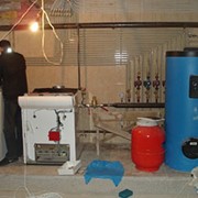 Монтаж систем холодного и горячего водоснабжения; фото