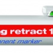 Перманентный маркер c кнопочным механизмом, круглый наконечник, 1,5-3 мм Зеленый