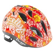 Велошлем Kellys Buggie flowers red, Размер шлема 48-52