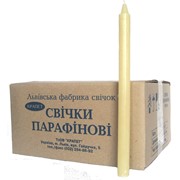Свечи парафиновые "Хозяйственные" №30, d20 мм; (в ящике по 100 шт)