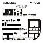 Mercedes VITO 96' - 99' ALL MODELS Карбон, карбон+, алюминий