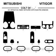 Mitsubishi COLT 04' - ... AC, WITHOUT AC, RADIO-CD PLAYER Карбон, карбон+, алюминий фотография