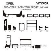 Opel FRONTERA / FRONTERA SPORT 98' - 04' Карбон, карбон+, алюминий фото