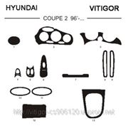 Hyundai COUPE 2 96' - 99' Карбон, карбон+, алюминий фото