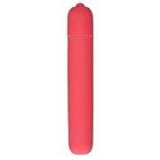 Розовая вибропуля Bullet Vibrator Extra Long - 10,5 см. фото