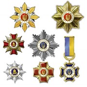 Разработка и изготовление орденов, медалей, знаков, значков любого уровня сложности