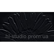 Плитка декор Sunflower Black 593х327 мм Tubadzin фото