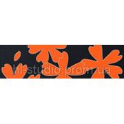 Фриз настенный Flower Orange 1 162,5х593 мм Tubadzin фото