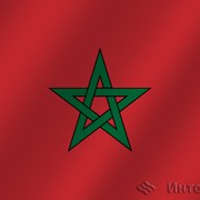 Флаг национальный Марокко фотография