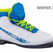 Ботинки для беговых лыж Trek Winter NN75 (Белый Лого синий, 30, 3.09-01)