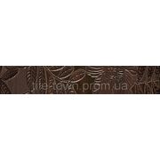 Кафель Сersanit Каризма коричневый фриз 7*45см фотография