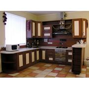 Встроенная кухонная мебель на заказ Киев фото
