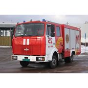Пожарно-спасательный автомобиль комбинированного тушения АКТм (МАЗ-4370 4х2) Экипаж человек 1+5 фотография