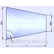 Переход стальной концентрический штампосварной Ду700-500 (720-530 мм) фото