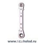 Ключ холодильный CH-122 (3/16, 1/4, 5/16, 3/8) фото