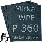Mirka WPF Р360 Абразивная бумага Финляндия, лист 230х 280мм фото