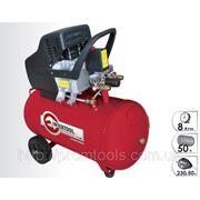 Компрессор 50л 15000 Вт Intertool PT-0003