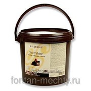 Шоколадная глазурь темная бриллиантовая блестящая Callebaut ChocO’shine™, ведёрко 6 фотография