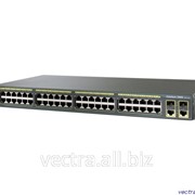 Коммутатор Cisco Catalyst 2960 Plus 48 10/100 + 2 T/SFP LAN Base (WS-C2960+48TC-L) фото