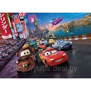 Фотообои Komar Disney для детской комнаты Cars Race арт.4401 фотография