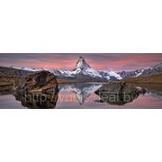 Панорамные фотообои Озеро в горах Komar 4-322 Matterhorn фото