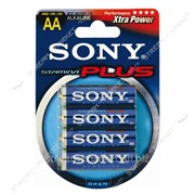 Батарейка Sony R6 ( пальчик ) (уп.4 шт. цена за уп.) в коробке №361512