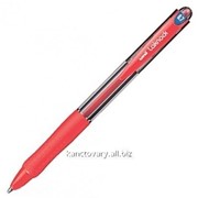 Ручка шариковая автомат uni LAKNOCK fine 0.7мм, красная (SN-100.(07).Red) фото
