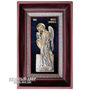 Икона Ангел-Хранитель с серебром и позолотой Код товара: ОСФ-САХ-03 фото