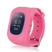 Детские часы GPS трекер Smart Baby Watch Q50 - розовые фотография