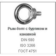 Рым-болт с буртиком и канавкой DIN 580 ISO 3266 ГОСТ 4751. Купить болты
