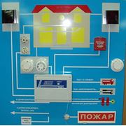 Монтаж систем охранно-пожарной сигнализации фотография