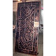 Двери входные металлические с коваными накладками изготовление в Полтаве Цена изготовителя