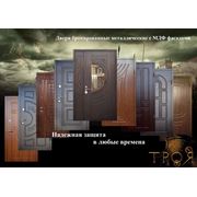 Двери бронированные входные металлические с МДФ фасадами ТМ “Троя“ фото