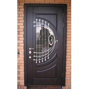 Стальная дверь с облицовкой из натурального дерева на заказ из высококачественной древесины двери стальные двери входные Киев.