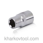 Головка шестигранная 1/2, 13ммx38мм Cr-V Intertool ET-0013 фото