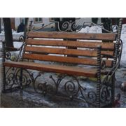 Скамейки металлические фото