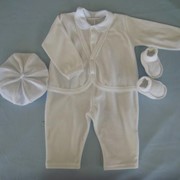 Одежда и аксессуары детские для крещения. Комплект для крещения. фото