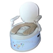 Детский горшок Liko Baby бежевый фото