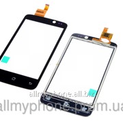 Сенсорный экран Fly IQ447 черного цвета фото