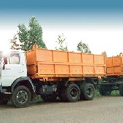 Самосвальный прицеп фото